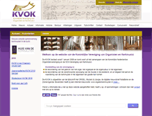 Tablet Screenshot of kvok.nl